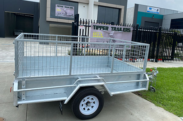 8x5 Single Axle with Cage