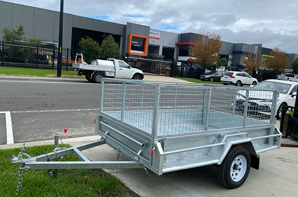 6x4 Single Axle Trailer